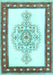 Persian Light Blue Traditional Rug, tr3958lblu