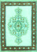 Persian Turquoise Traditional Rug, tr3958turq