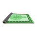 Sideview of Persian Emerald Green Traditional Rug, tr3958emgrn