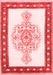 Persian Red Traditional Area Rugs