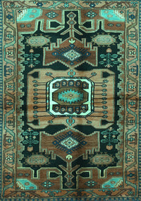 Persian Turquoise Traditional Rug, tr3959turq