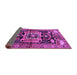 Sideview of Persian Purple Traditional Rug, tr3959pur