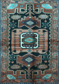 Persian Light Blue Traditional Rug, tr3959lblu