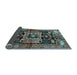 Sideview of Persian Light Blue Traditional Rug, tr3959lblu