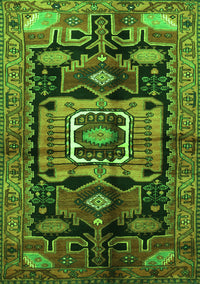 Persian Green Traditional Rug, tr3959grn