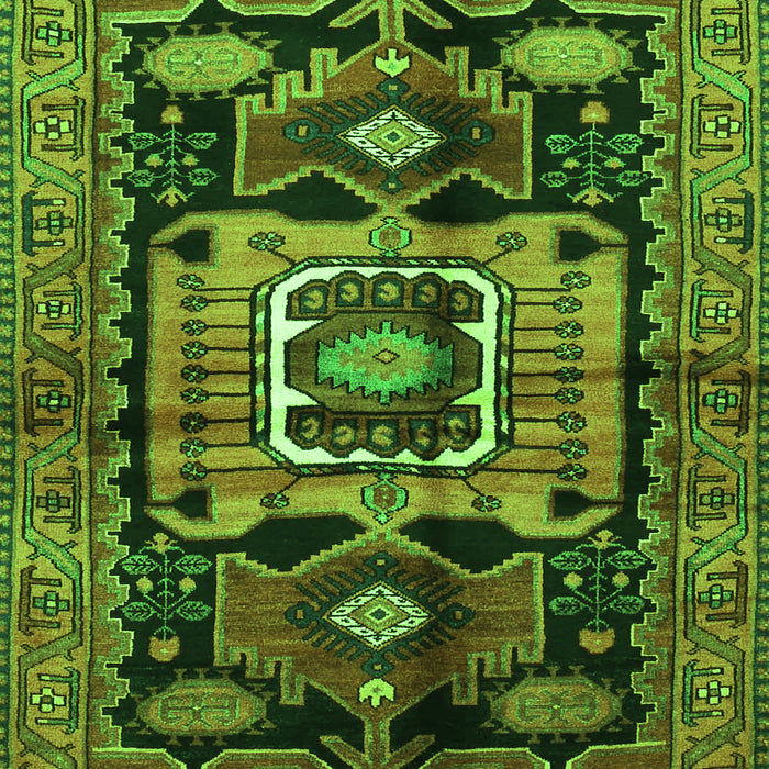Persian Green Traditional Rug, tr3959grn