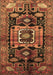 Persian Brown Traditional Rug, tr3959brn