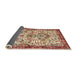 Sideview of Traditional Brown Persian Rug, tr3960