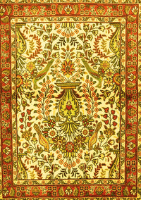 Persian Yellow Traditional Rug, tr3960yw