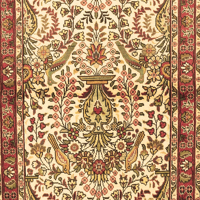 Machine Washable Persian Brown Traditional Rug, wshtr3960brn