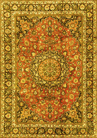 Persian Yellow Traditional Rug, tr3961yw
