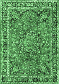 Persian Emerald Green Traditional Rug, tr3961emgrn