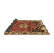 Sideview of Persian Brown Traditional Rug, tr3962brn