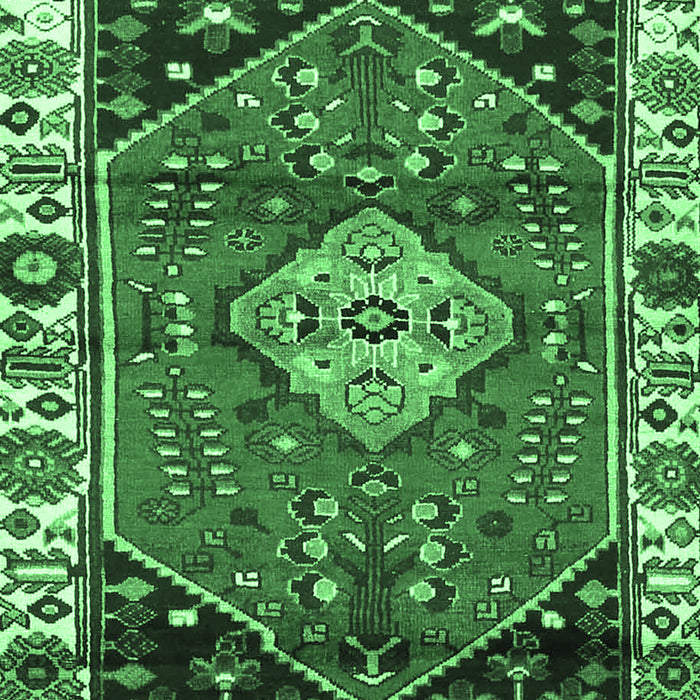 Persian Emerald Green Traditional Rug, tr3962emgrn