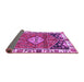 Sideview of Persian Purple Traditional Rug, tr3962pur