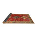Sideview of Traditional Red Persian Rug, tr3963
