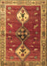 Machine Washable Persian Brown Traditional Rug, wshtr3963brn