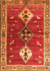 Persian Orange Traditional Rug, tr3963org