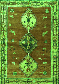 Persian Green Traditional Rug, tr3963grn