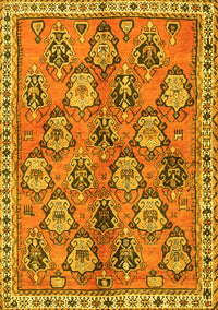 Persian Yellow Traditional Rug, tr3964yw