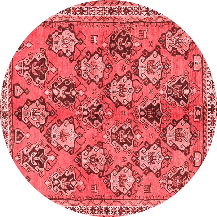 Machine Washable Persian Red Traditional Rug, wshtr3964red