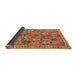 Sideview of Persian Brown Traditional Rug, tr3964brn