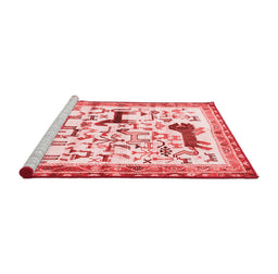 Traditional Red Washable Rugs
