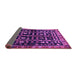 Sideview of Persian Purple Traditional Rug, tr3966pur