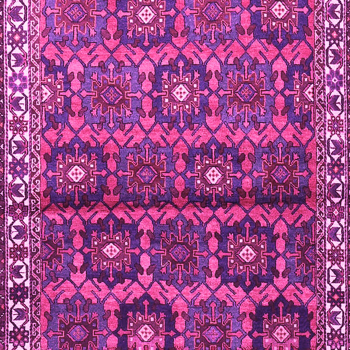 Machine Washable Persian Pink Traditional Rug, wshtr3969pnk