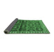 Sideview of Persian Emerald Green Traditional Rug, tr3969emgrn