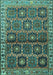 Persian Turquoise Traditional Rug, tr3969turq
