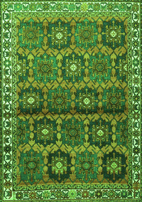 Persian Green Traditional Rug, tr3969grn