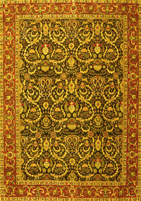 Persian Yellow Traditional Rug, tr396yw