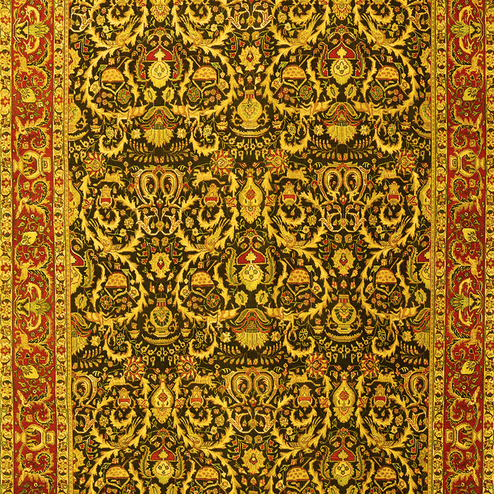 Persian Yellow Traditional Rug, tr396yw