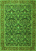 Persian Green Traditional Rug, tr396grn