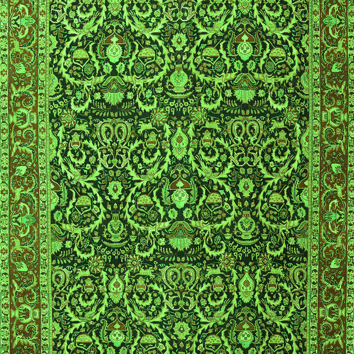 Persian Green Traditional Rug, tr396grn