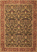 Persian Brown Traditional Rug, tr396brn