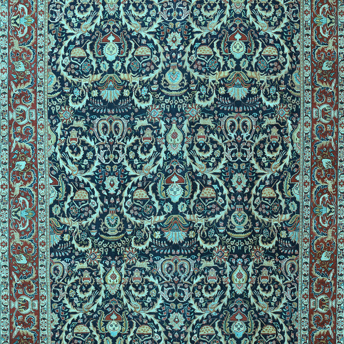 Persian Light Blue Traditional Rug, tr396lblu