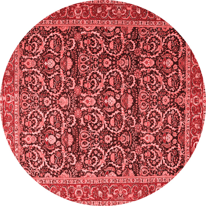 Machine Washable Persian Red Traditional Rug, wshtr396red