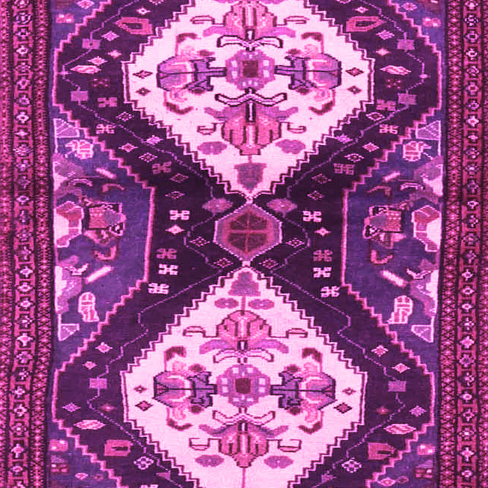 Machine Washable Persian Pink Traditional Rug, wshtr3970pnk