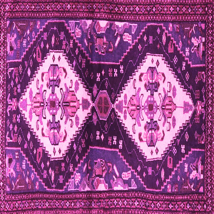 Square Persian Pink Traditional Rug, tr3970pnk