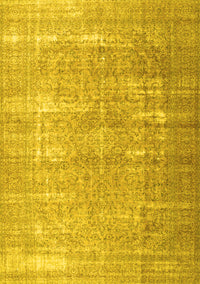 Persian Yellow Traditional Rug, tr3971yw