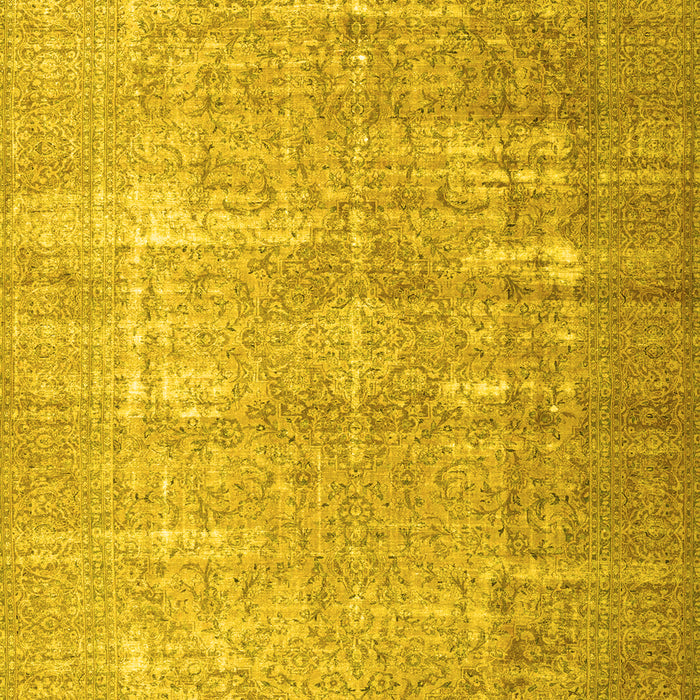Persian Yellow Traditional Rug, tr3971yw