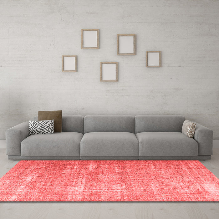 Traditional Red Washable Rugs
