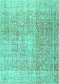 Persian Turquoise Traditional Rug, tr3972turq