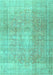 Persian Turquoise Traditional Rug, tr3972turq