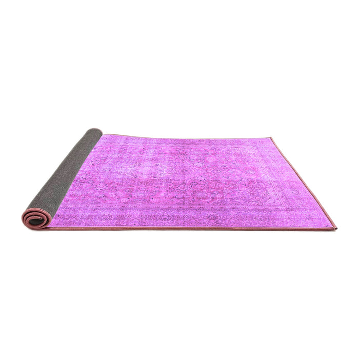 Sideview of Persian Purple Traditional Rug, tr3972pur