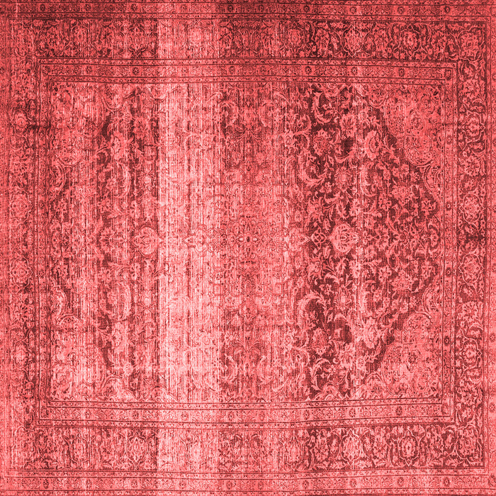 Machine Washable Persian Red Traditional Rug, wshtr3973red