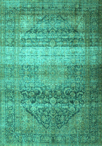 Persian Turquoise Traditional Rug, tr3973turq