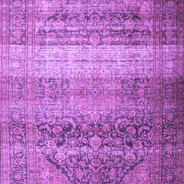 Machine Washable Persian Purple Traditional Area Rugs, wshtr3973pur